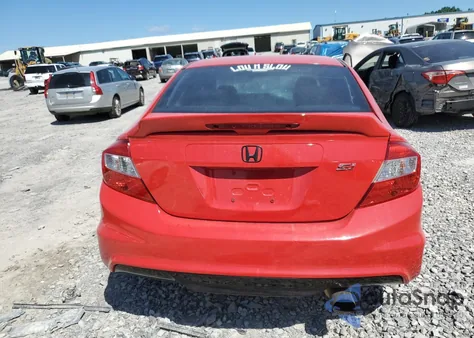 2012 Honda Civic Si from USA, damaged, VIN 2HGFB6E55CH702537